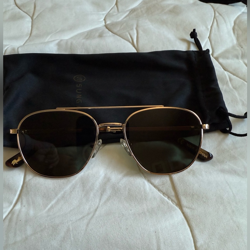 Madewell Gold Sunglasses